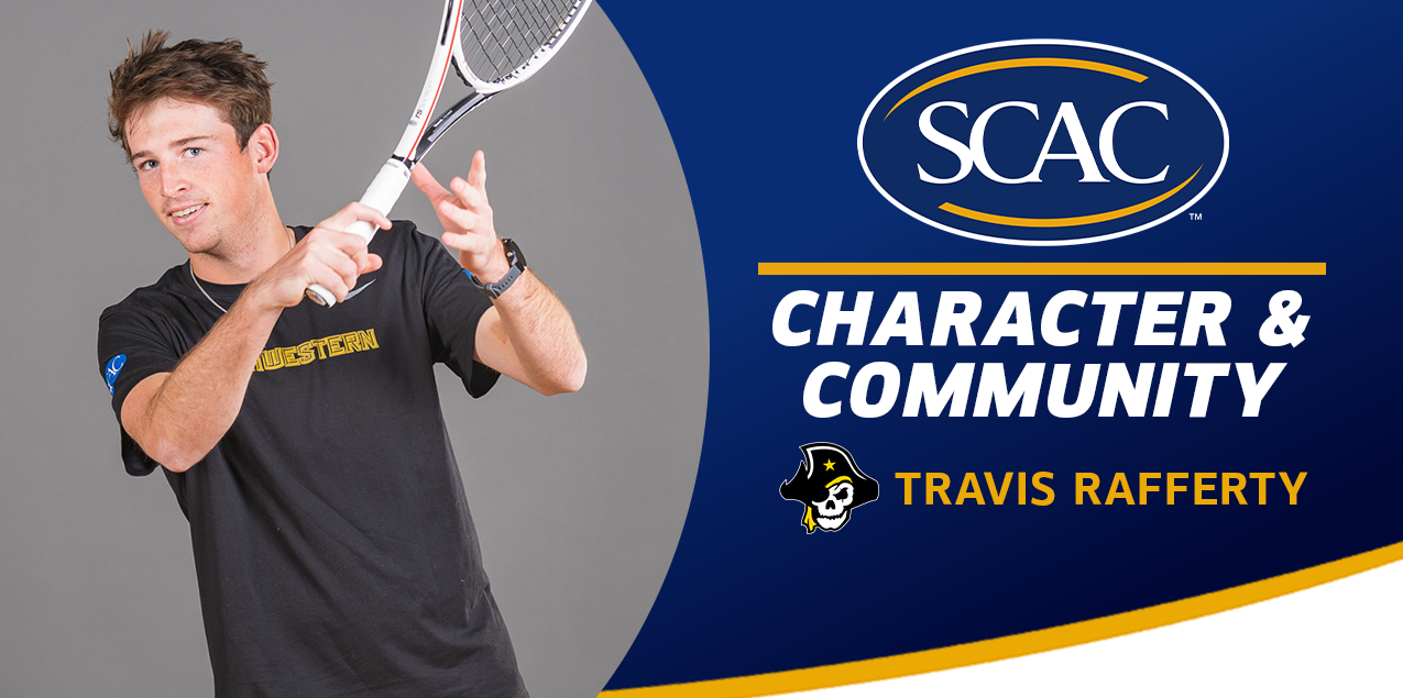 Travis Rafferty, Southwestern University, Men's Tennis - Character & Community