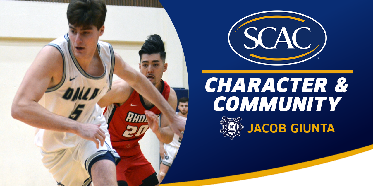 Jacob Giunta, University of Dallas, Men's Basketball - Character & Community