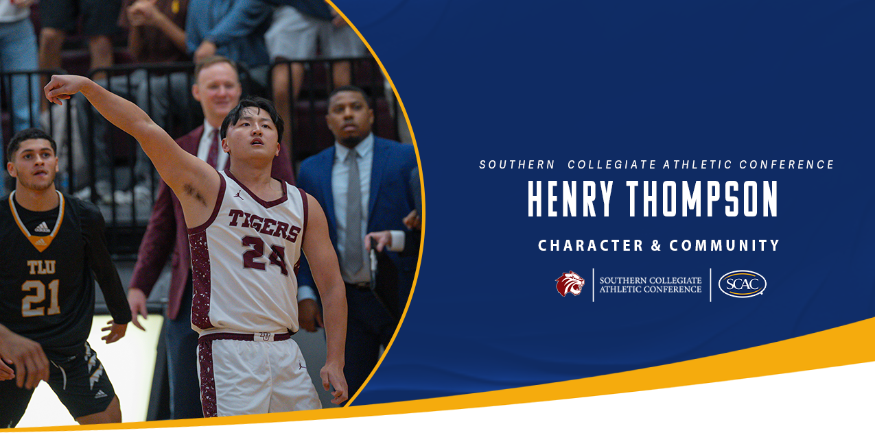 Henry Thompson, Trinity University, Men's Basketball - Character & Community