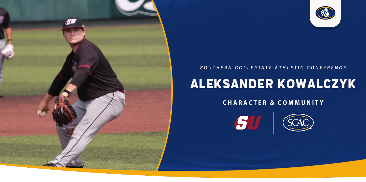 Aleksander Kowalczyk, Schreiner University, Baseball - Character & Community