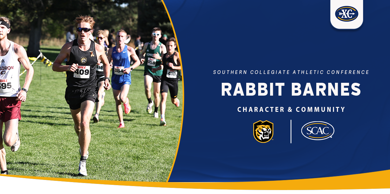Rabbit Barnes, Colorado College, Men's Cross Country and Track & Field - Character & Community