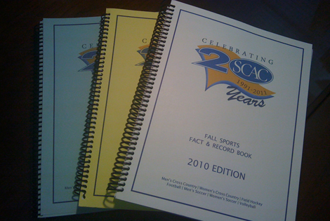SCAC Releases 2010-11 Record Books