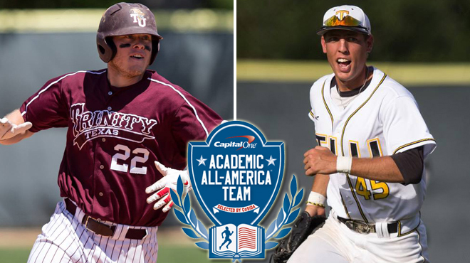 Trinity's Hirschberg; TLU's Kanas Named First Team Academic All-Americans