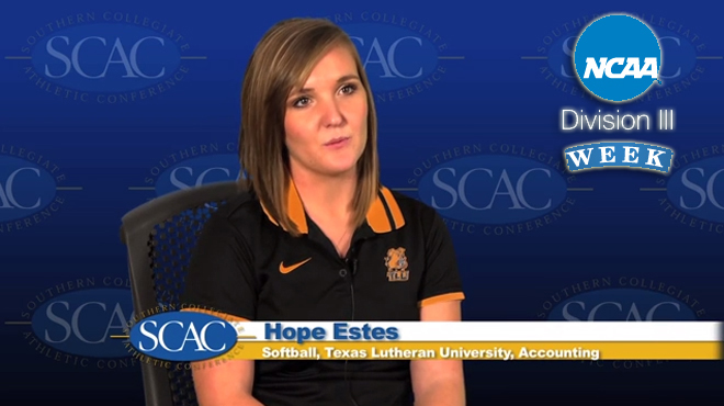 Why D3? SCAC Student-Athletes Share their Experiences (#d3week)