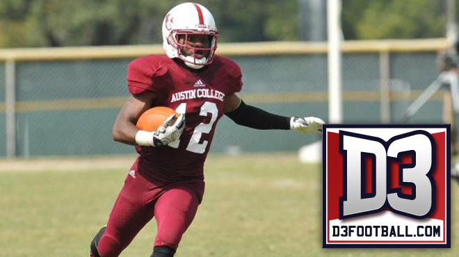 Austin's Hoye Named to D3football.com Team of the Week