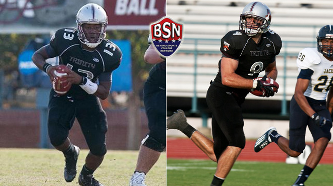 Trinity Football Players Earn Beyond Sports Network National Awards