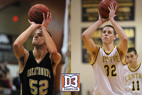 Oglethorpe's Ward; Centre's Noll selected to D3hoops.com preseason All-America Teams