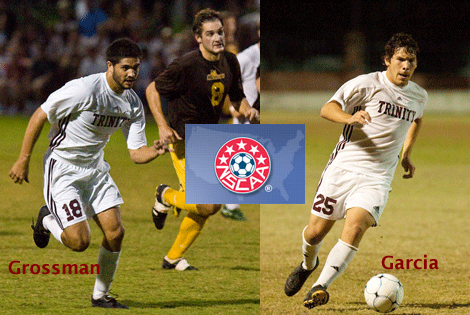 Trinity's Grossman and Garcia Earn NSCAA All-America Honors