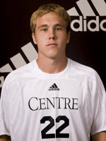 Andy Burke, Centre College, Men's Soccer (Defensive)