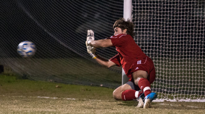 Trinity Men's Soccer Advances on Penalty Kicks Against Mississippi College