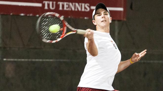 Trinity's Skinner Reaches NCAA Singles Quarterfinals