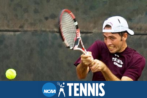 Trinity Men's Tennis Opens NCAA Tournament with Shutout of Carleton
