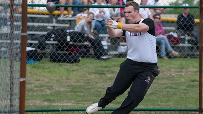 Trinity men lead after Day One of the 2013 SCAC Track & Field Championships