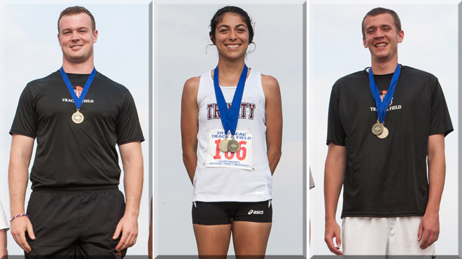 Trinity Trio to Compete at NCAA Track & Field Championships