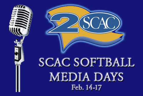 SCAC Softball Media Days to Get Underway Monday, February 14
