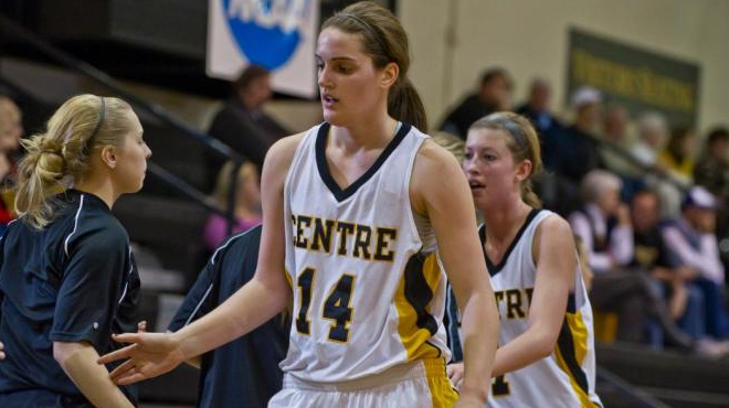 Centre's Huter Clips 1,000 Career Point Mark