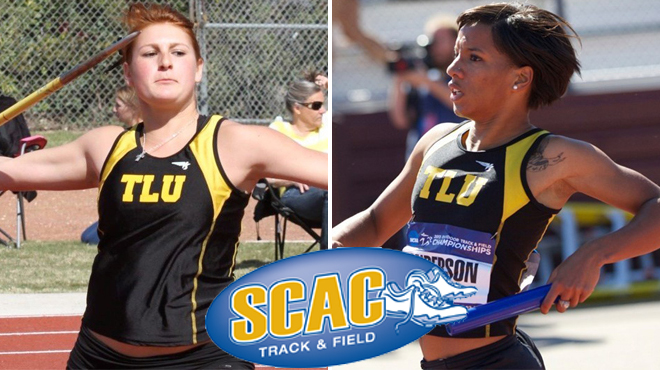 TLU's Bowers, Anderson Named SCAC Women's Track and Field Athletes of the Week