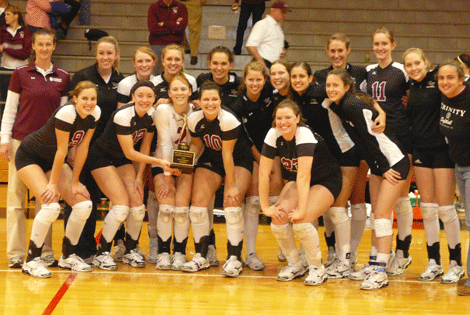 Trinity wins 11th consecutive SCAC Volleyball Title
