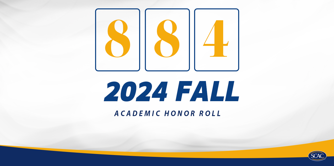 SCAC Has a Record 884 Student-Athletes Earn Academic Honor Roll Recognition