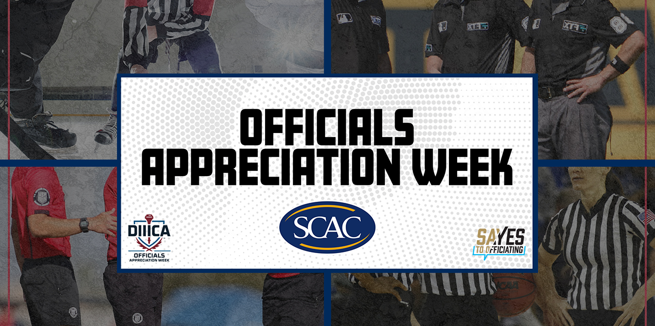 SCAC Joins Division III in &lsquo;Officials&rsquo; Appreciation Week&rsquo;