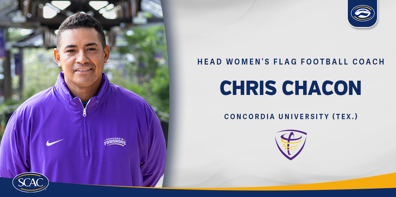 Concordia Texas Names Chris Chacon Women's Flag Football Coach