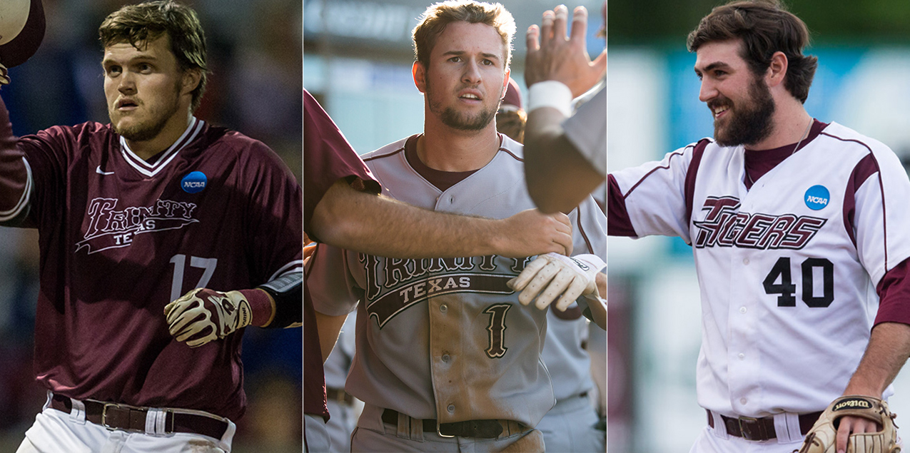 Trinity Trio Selected to NCAA Baseball Championship All-Tournament Team
