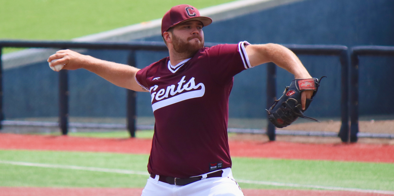 Kaleb Kirk, Centenary College, Pitcher of the Week (Week 1)