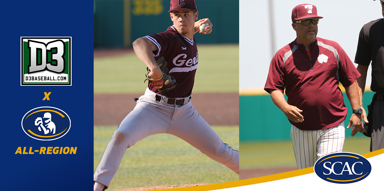 SCAC Takes Three Major Awards, Puts Ten on D3baseball.com All-Region Teams