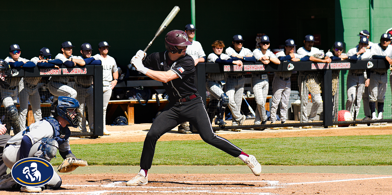 Michael Smosna, McMurry University, Hitter of the Week (Week 7)