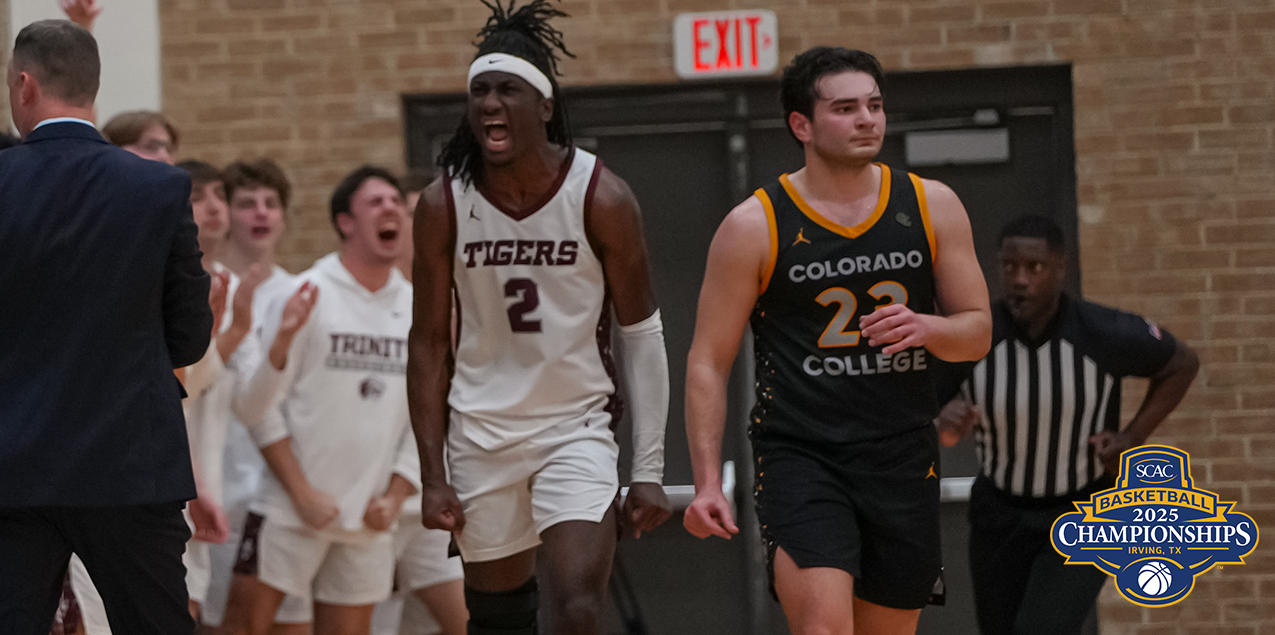 Trinity Advances to 11th SCAC Championship Game with 65-50 Semifinal Victory over Colorado College