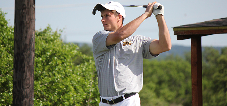 Big Second Round Propels Schreiner on First Day of SCAC Men's Golf Championship