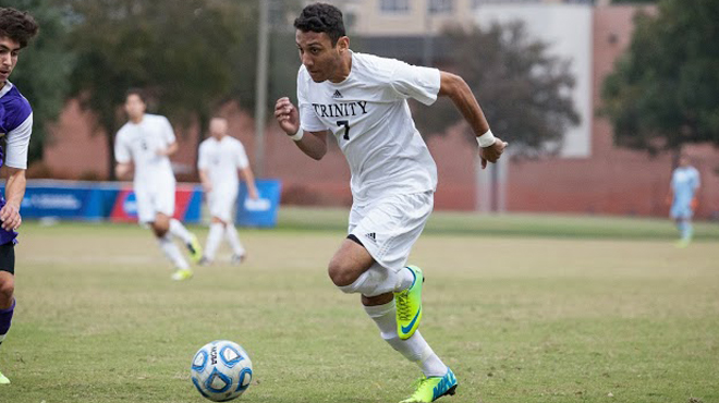Ribeiro's Header Pushes Trinity into the Quarterfinals