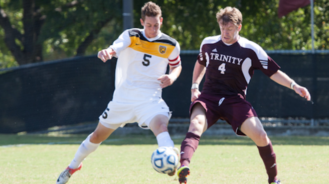 Trinity jumps to 14th in Latest NSCAA/Continental Tire Top 25 Men&rsquo;s Soccer Poll