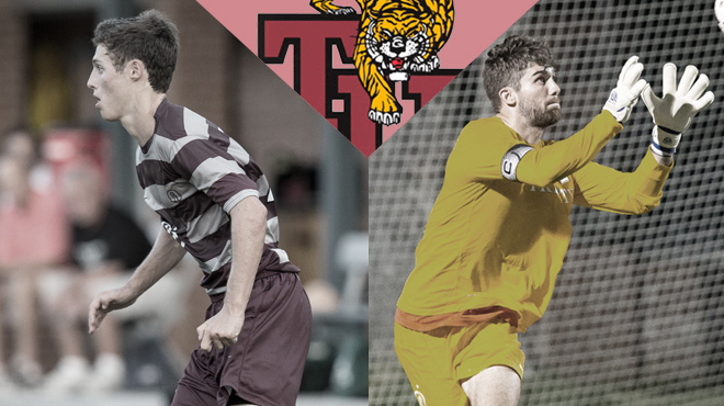 Trinity's Mandelkorn, Cardone Named SCAC Men's Soccer Players of the Week