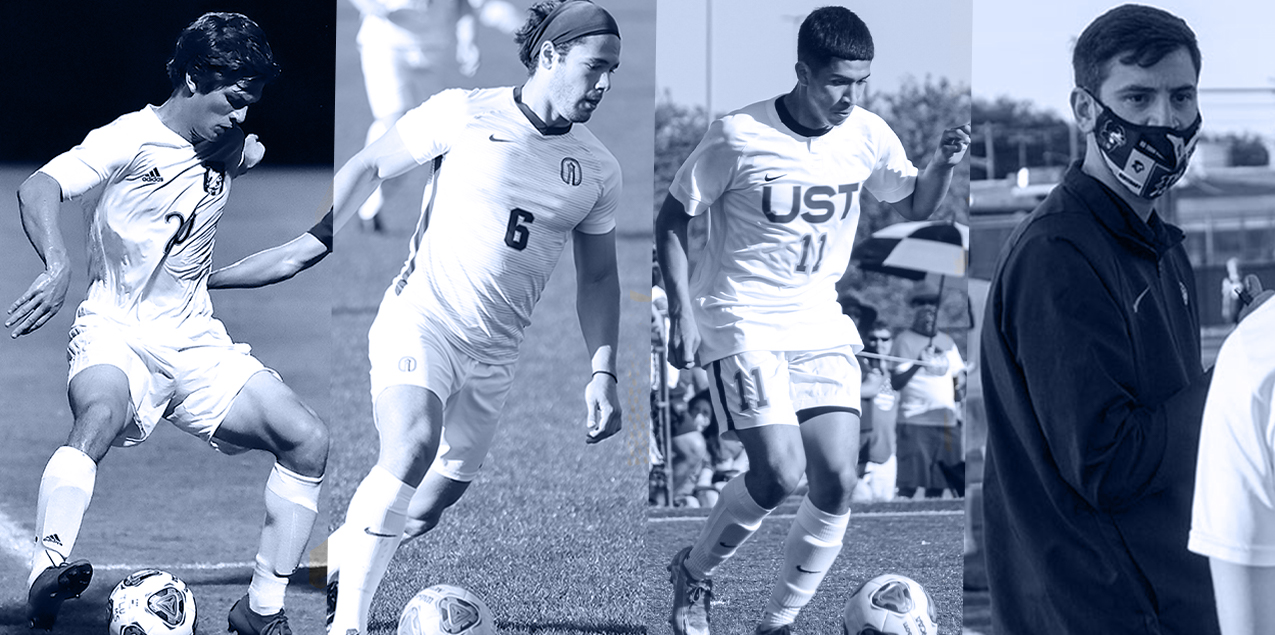Texas Lutheran's Green; Trinity's Galan Headline 2020-21 All-SCAC Men's Soccer Voting