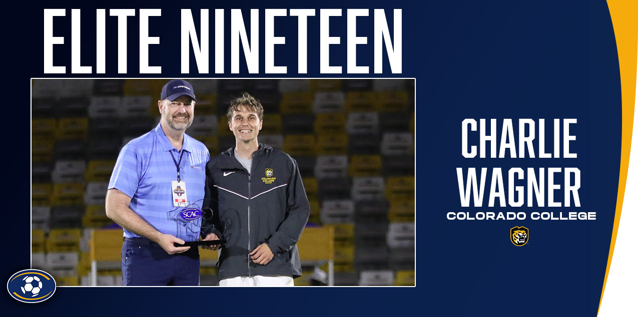 Colorado College's Wagner Earns SCAC Men's Soccer Elite 19 Honor