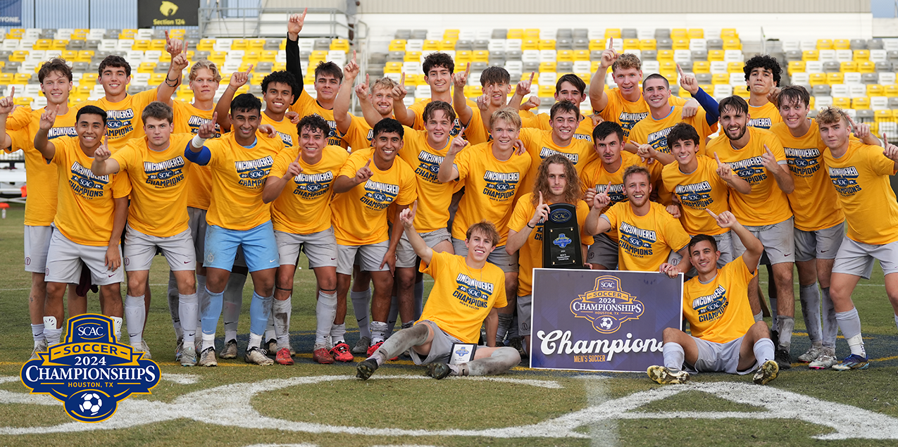 Trinity Men Win SCAC Soccer Tournament Title