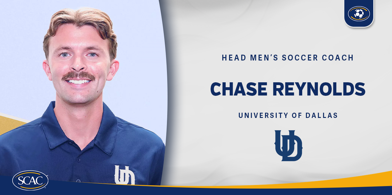 Chase Reynolds Named UDallas Men's Soccer Head Coach