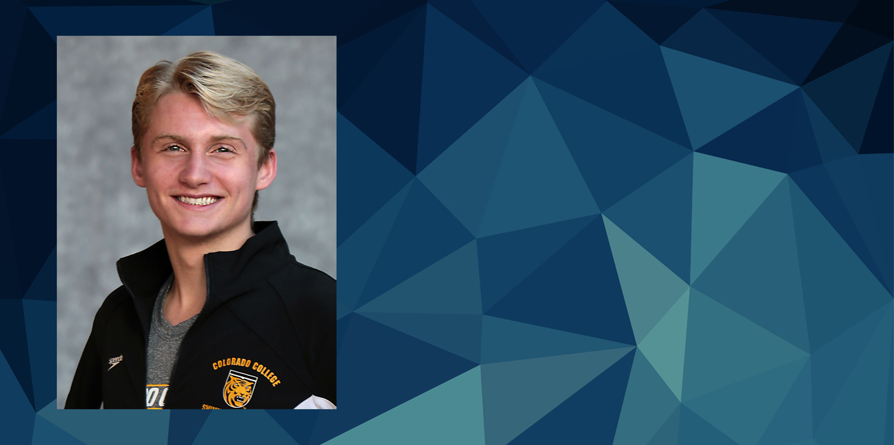 Eric Dallesasse, Colorado College, Swimmer of the Week (Week 3)
