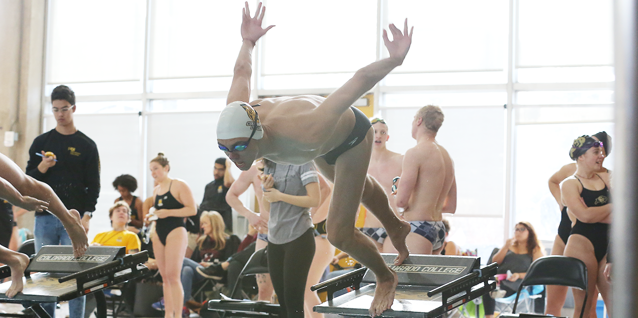 Walker Martin, Colorado College, Swimmer of the Week (Week 1)