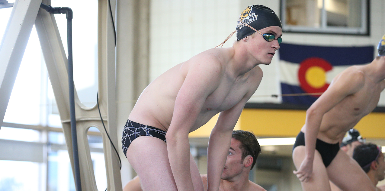 Ben Laidlaw, Colorado College, Swimmer of the Week (Week 1)