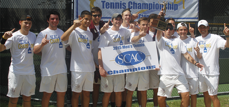 Trinity Men's Tennis Earns 20th SCAC Championship