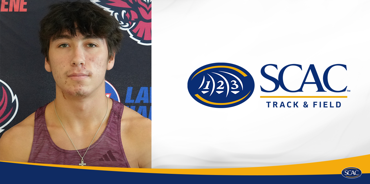 Jeremiah Rodriguez, McMurry University, Men's Track Athlete of the Week (Week 6)