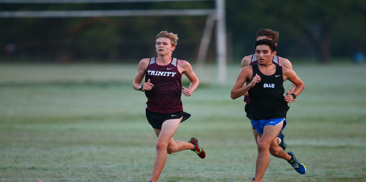 Colton Hawkins, Trinity University, Runner of the Week (Week 2)