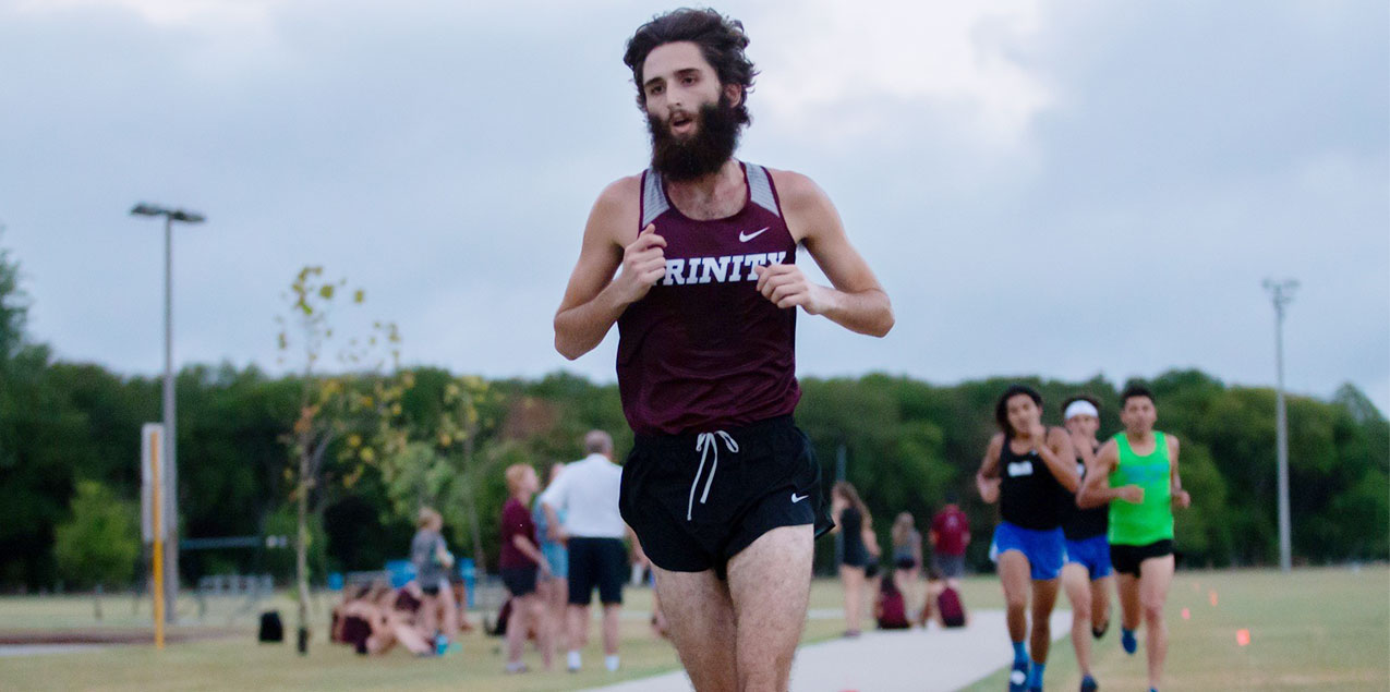 Elliot Blake, Trinity University, Runner of the Week (Week 4)