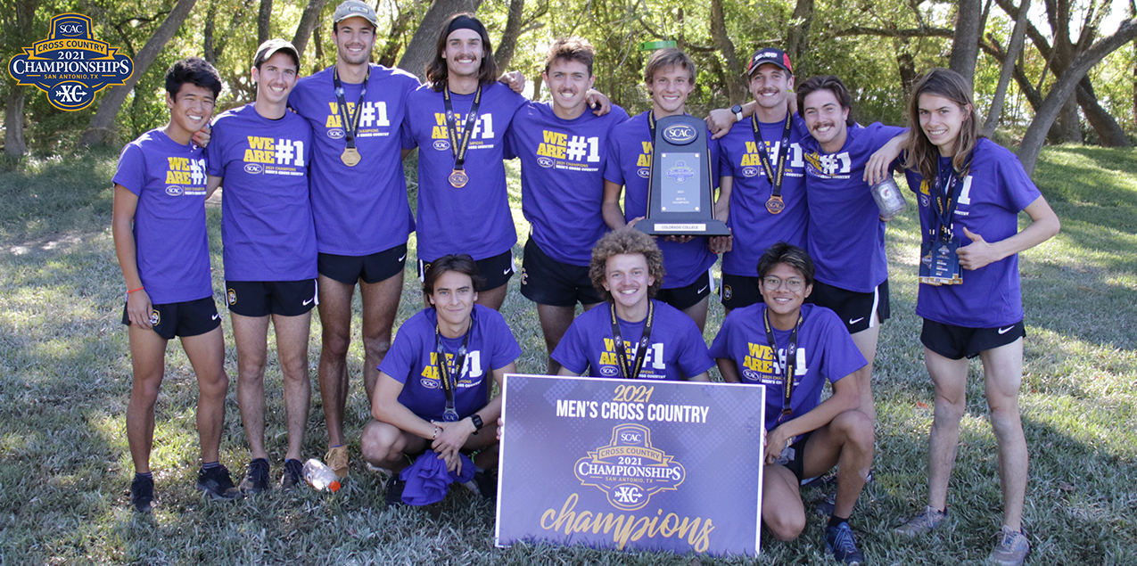 Colorado College Wins Third Straight SCAC Men's Cross Country Championship