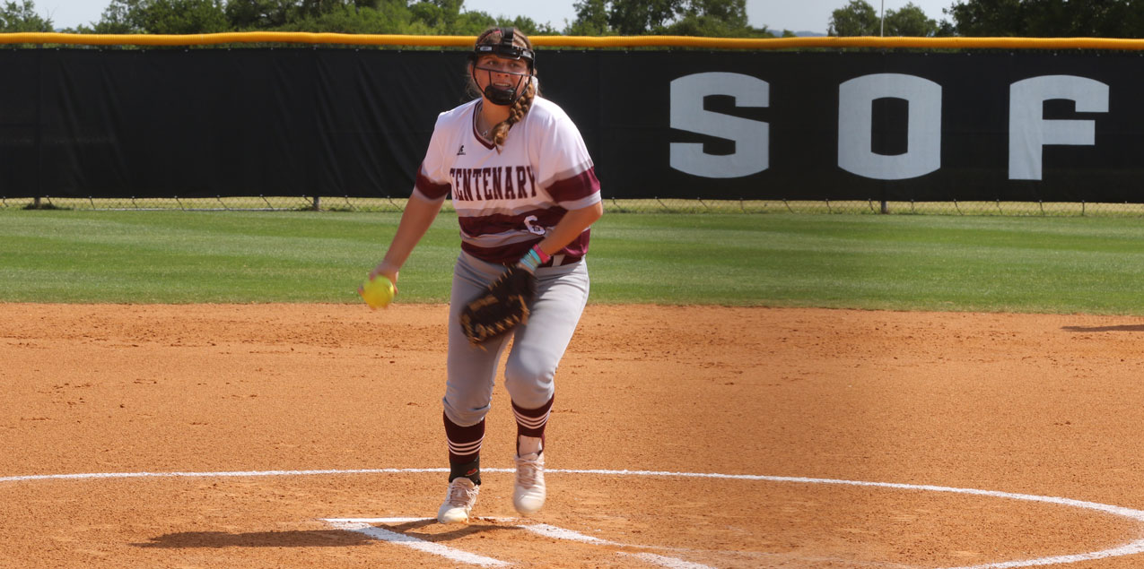 Centenary Blanks Trinity in SCAC Softball Tournament Opener