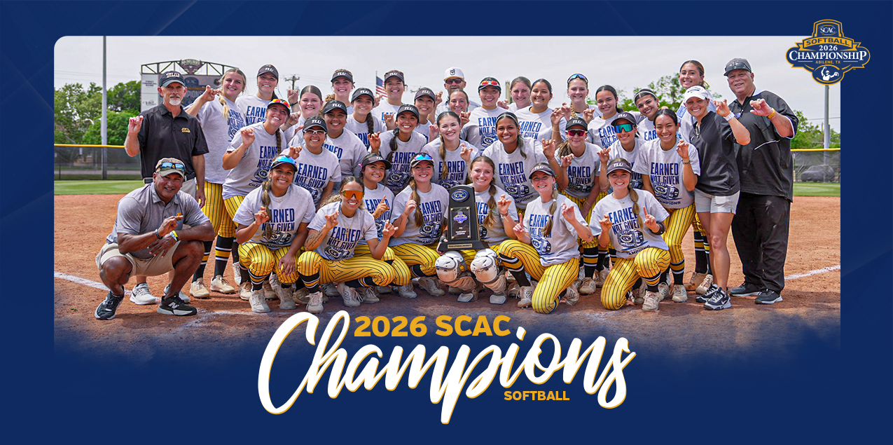 Texas Lutheran Hoists 10th SCAC Softball Tournament Trophy