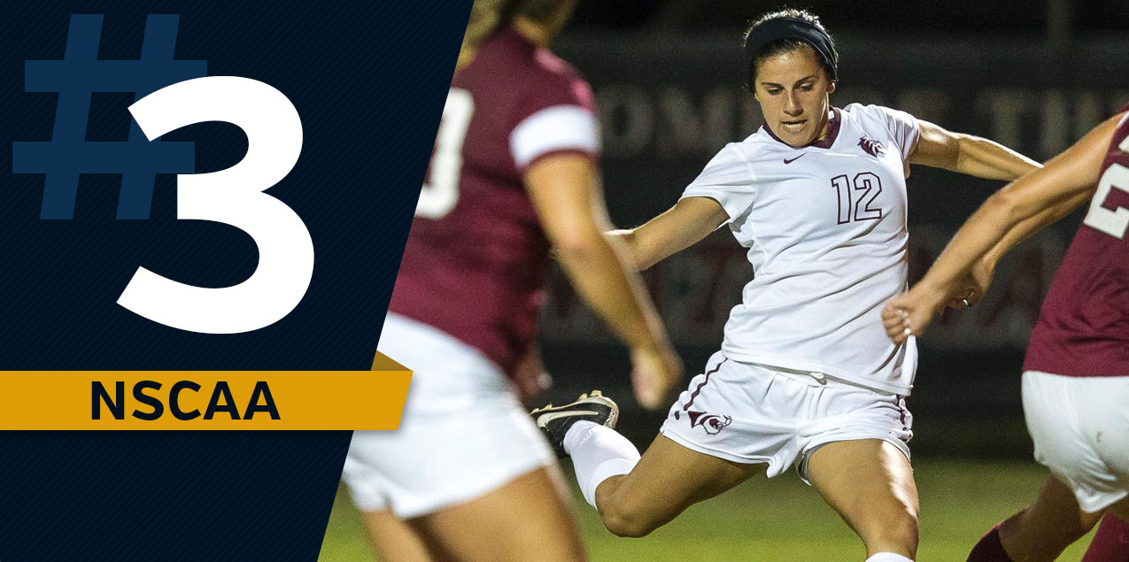 Trinity Women's Soccer Holds at No. 3 in NSCAA Poll