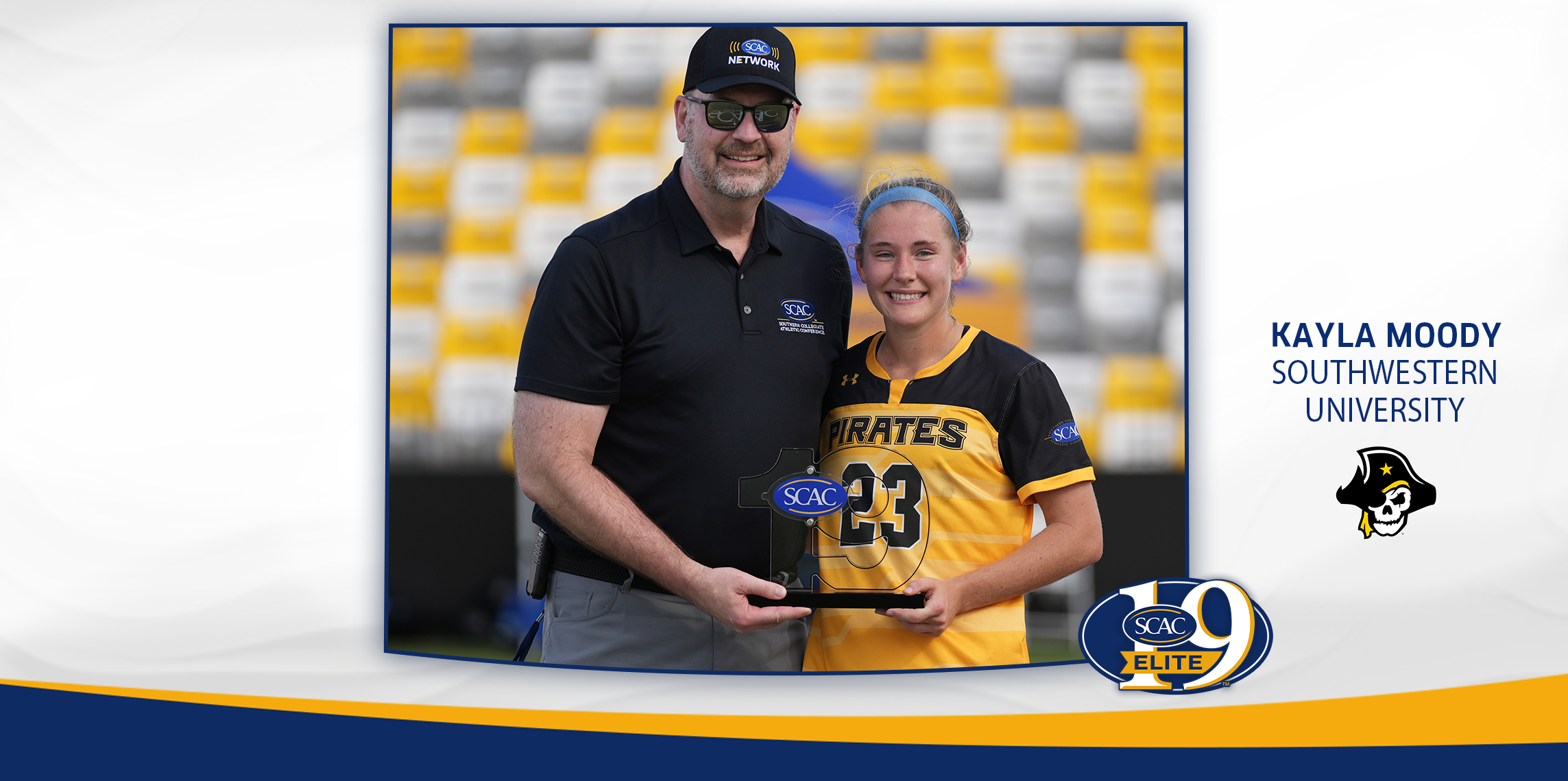 Southwestern's Moody Earns SCAC Women's Soccer Elite 19 Award